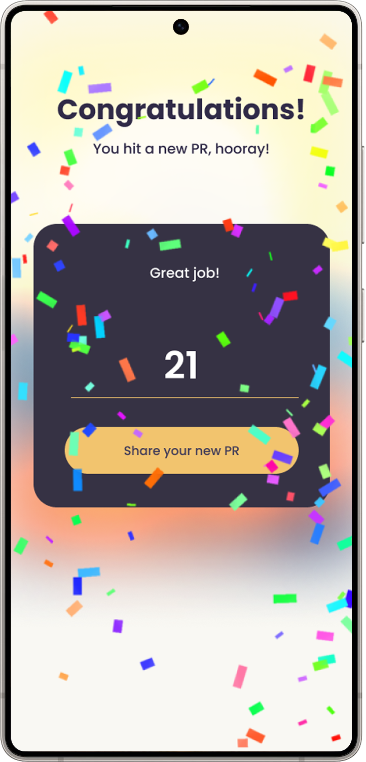 App Congratulations New PR Preview