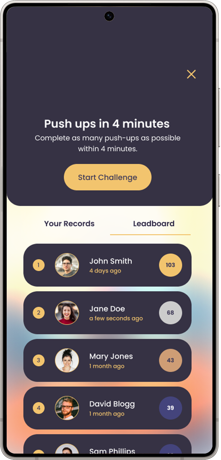 App Leaderboard Preview