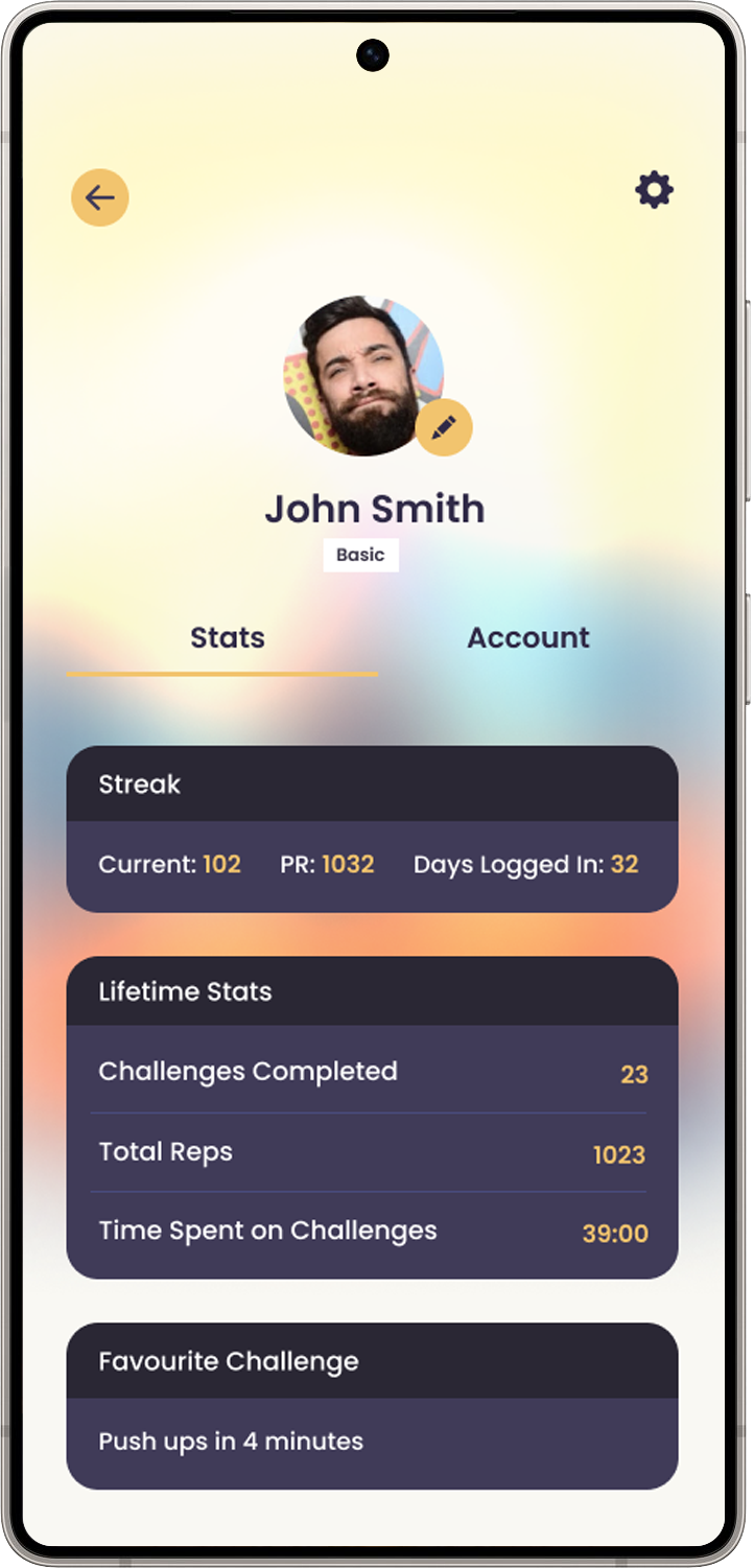 App Overall Stats Preview